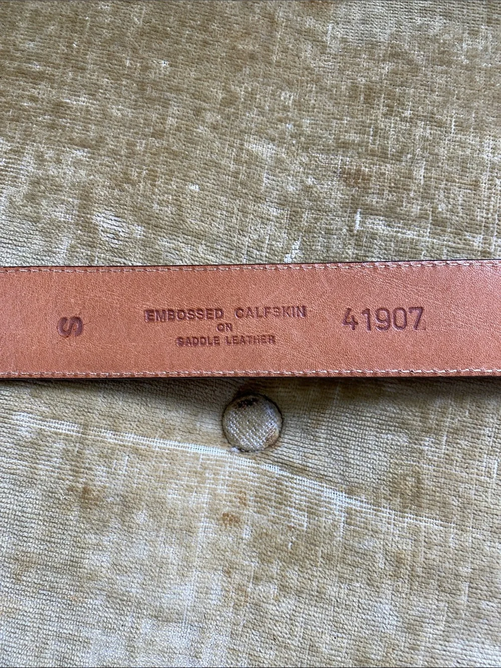 Brighton leather belt